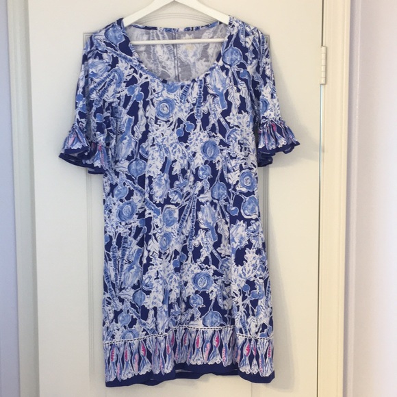 Lilly Pulitzer Dresses & Skirts - Lily Pulitzer cotton dress excellent condition